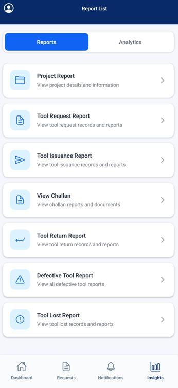 Report List