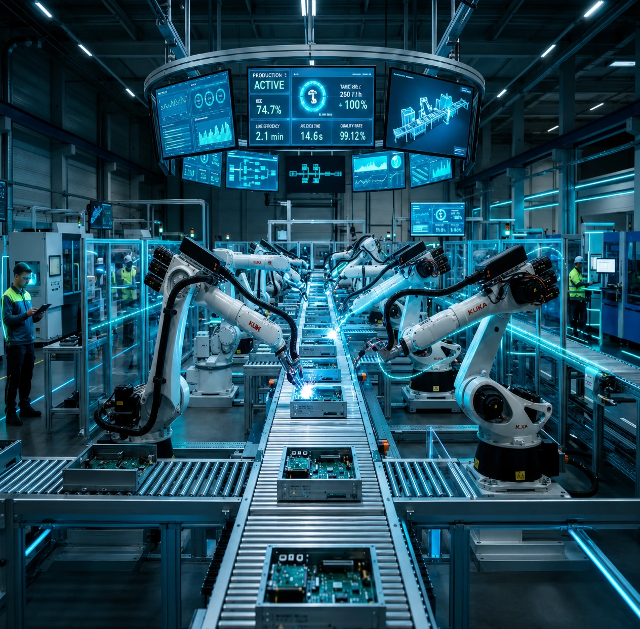 Smart manufacturing and Industry 4.0 solutions